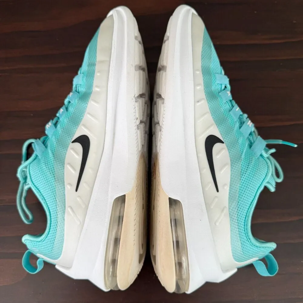 Size 8.5 - Nike Air Max Axis Light Aqua Black Platinum Women's AA2168-401